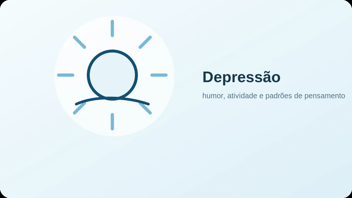 Imagem representativa de depressão