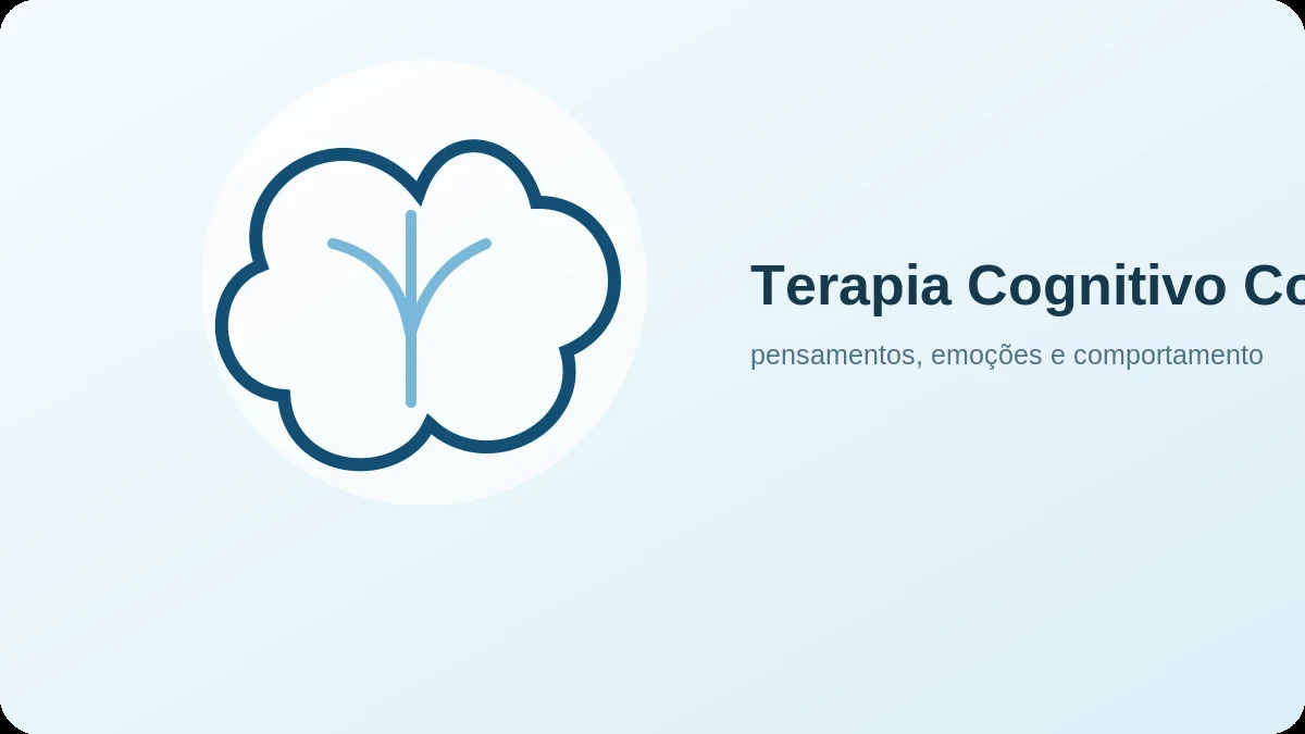 Imagem representativa de Terapia Cognitivo Comportamental