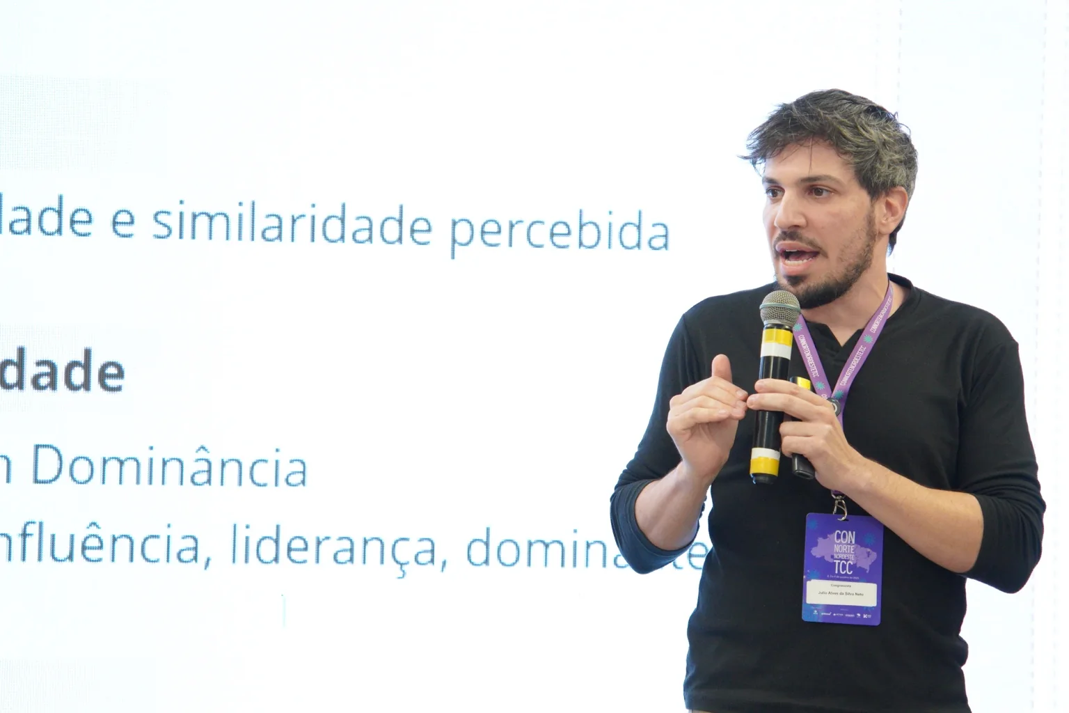 Júlio Alves em congresso de Terapias Cognitivas